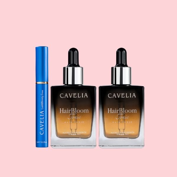 Caveila Mix & Match (1 Lash Serum 2 Hair Tonics)