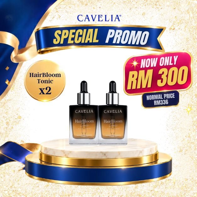 Cavelia Hair Bloom Tonic (2Pcs)