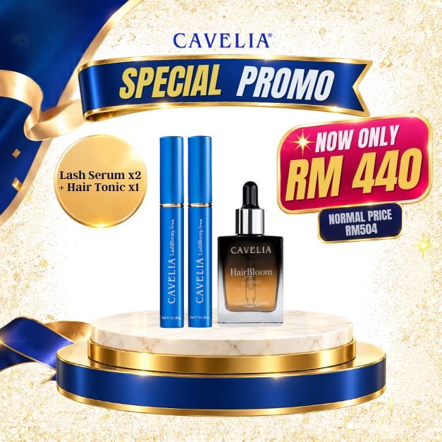 Caveila Mix & Match (2 Lash Serums 1 Hair Tonic)